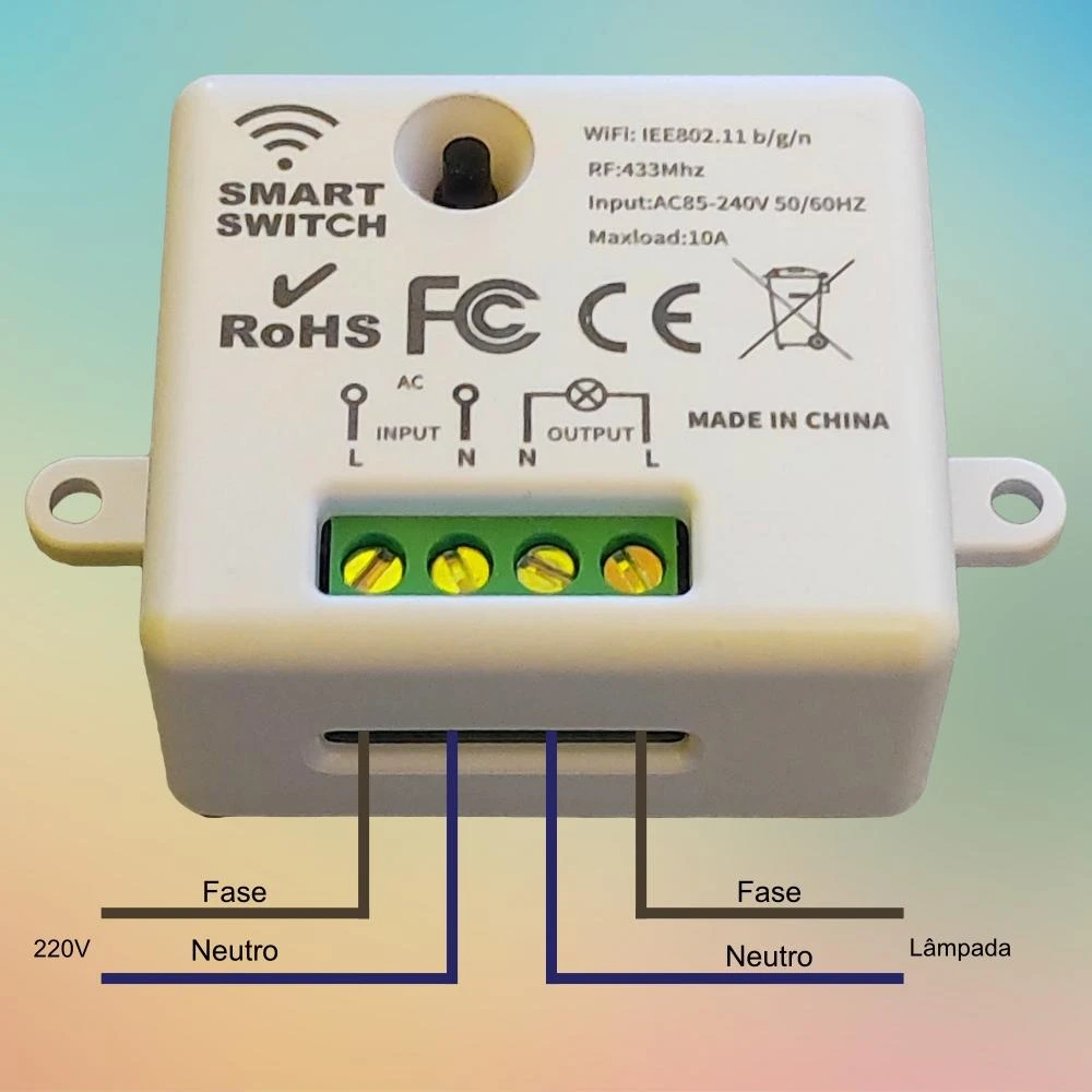 Mini commutateur récepteur domotique RF et WiFi – photo 4